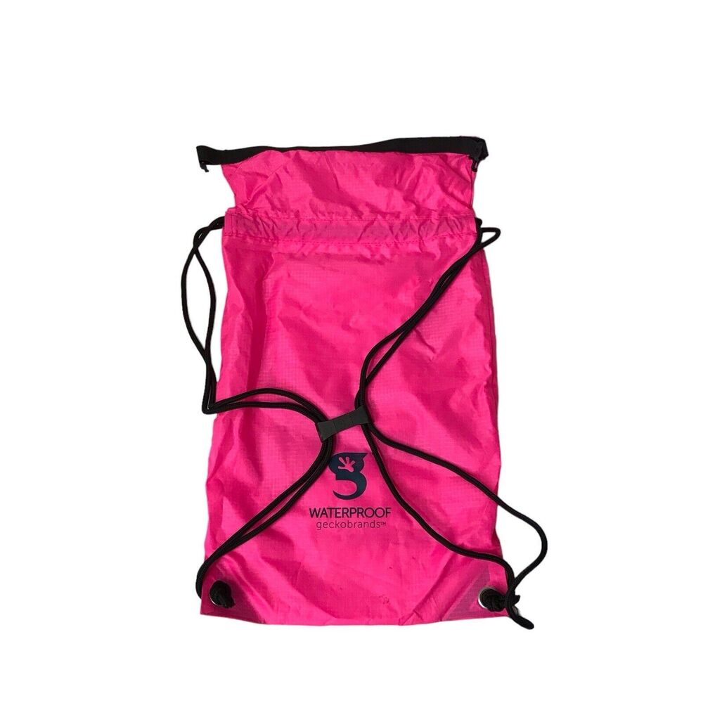 Geckobrands Drawstring Waterproof Backpack Travel… - image 5